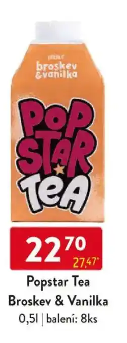 Qanto Popstar Tea Broskev & Vanilka nabídka