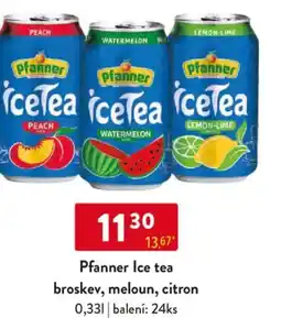 Qanto Pfanner Ice tea broskev, meloun, citron nabídka