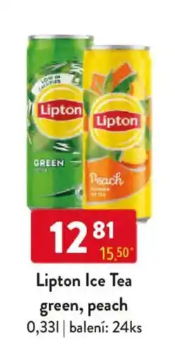 Qanto Lipton Ice Tea green, peach nabídka