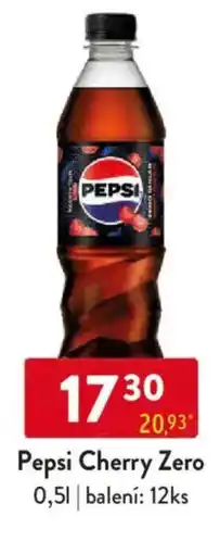Qanto Pepsi Cherry Zero nabídka