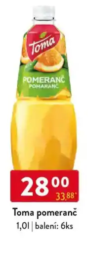 Qanto Toma pomeranč nabídka