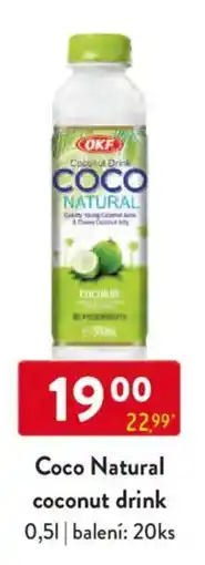 Qanto Coco Natural coconut drink nabídka