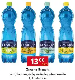 Qanto Gemerka Botanika černý bez, rakytník, meduňka, citron a máta nabídka