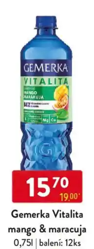 Qanto Gemerka Vitalita mango & maracuja nabídka