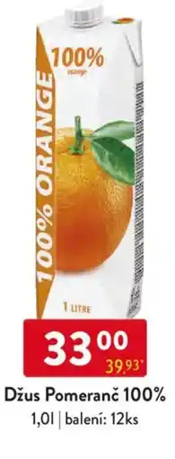 Qanto Džus Pomeranč 100% nabídka