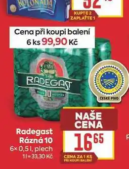 Billa Radegast Rázná 10 6x 0,51, plech nabídka