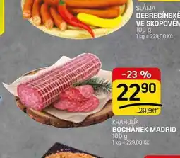 Flop BOCHÁNEK MADRID nabídka