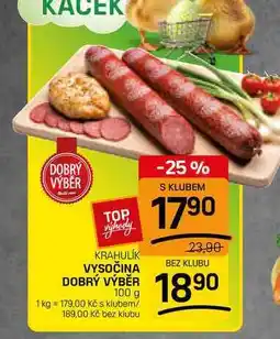 Flop VYSOČINA DOBRÝ VÝBĚR nabídka