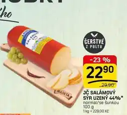 Flop JČ SALÁMOVÝ SÝR UZENÝ 44 % normal/se šunkou nabídka