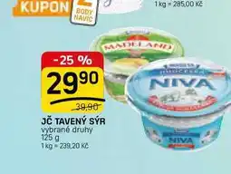Flop JČ TAVENÝ SÝR vybrané druhy nabídka