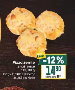 Billa Pizza žemle z naší pece 1ks nabídka