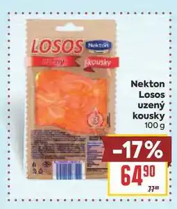 Billa Nekton Losos uzený kousky nabídka