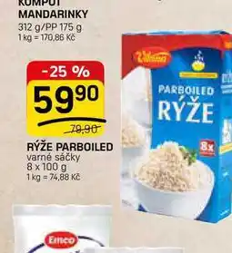 Flop RÝŽE PARBOILED varné sáčky nabídka