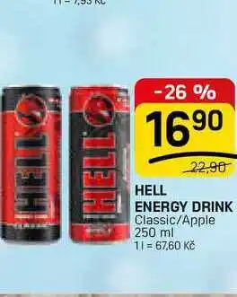 HELL ENERGY DRINK Classic/Apple