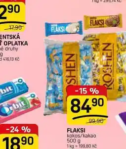 Flop FLAKSI kokos/kakao nabídka