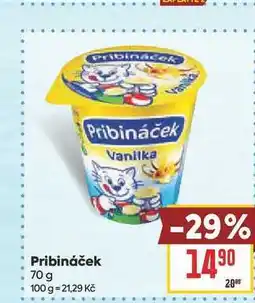 Billa Pribináček nabídka