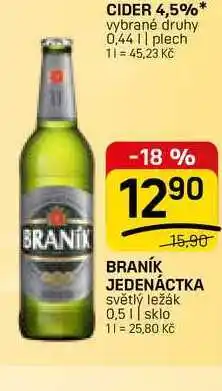 Flop BRANÍK JEDENÁCTKA světlý ležák nabídka