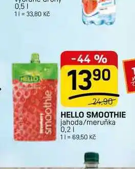 HELLO SMOOTHIE jahoda/meruňka