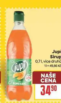 Billa Jupi Sirup nabídka