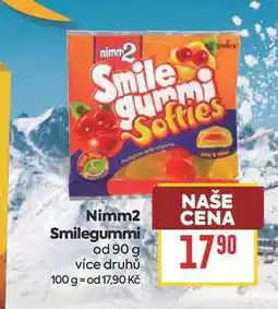 Billa Nimm2 Smilegummi od nabídka