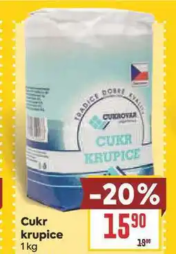 Billa Cukr krupice nabídka