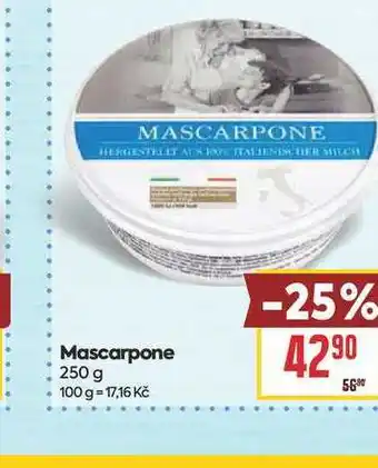 Billa Mascarpone nabídka