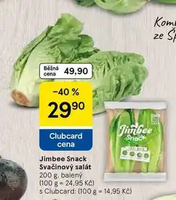 Tesco Jimbee Snack Svačinový salát nabídka