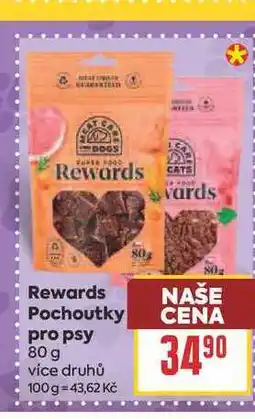 Billa Rewards Pochoutky pro psy nabídka