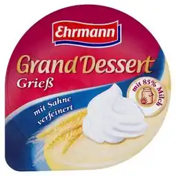 Tesco Ehrmann Dezert se šlehačkou 200g, vybrané druhy nabídka