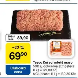 Tesco Tesco Kuřecí mleté maso nabídka