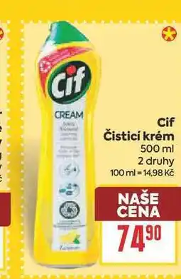 Billa Cif Čisticí krém nabídka