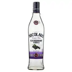 Tesco Nicolaus Extra Fine Vodka ochucená 38% 700ml, vybrané druhy nabídka