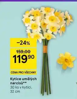 Tesco Kytice umělých narcisů, 30 ks nabídka