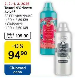 Tesco Tesori d'Oriente Aviváž, 38 dávek nabídka