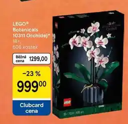 Tesco LEGO Botanicals 10311 Orchidej nabídka