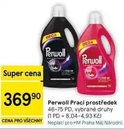 Tesco Perwoll Prací prostředek, 46-75 dávek nabídka