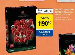 Tesco LEGO Botanicals 10328 Kytice růží nabídka