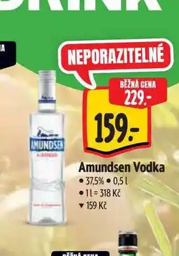 Albert Amundsen vodka nabídka