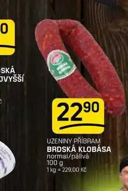Flop BRDSKÁ KLOBÁSA normal/pálivá nabídka