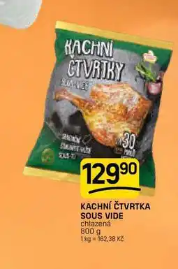 Flop KACHNÍ ČTVRTKA SOUS VIDE chlazená nabídka
