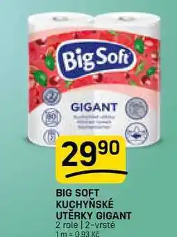 Flop BIG SOFT KUCHYŇSKÉ UTĚRKY GIGANT 2 role nabídka