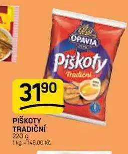 Flop PIŠKOTY TRADIČNÍ nabídka