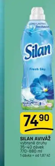 SILAN AVIVÁŽ vybrané druhy 35-40 dávek