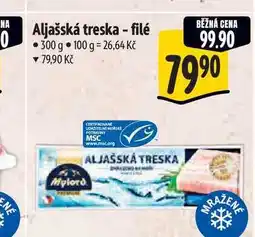 Albert Aljašská treska - filé nabídka