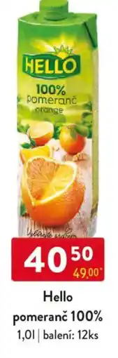 Qanto Hello pomeranč 100% nabídka