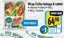 Albert Wrap Čočka beluga & tahini nabídka