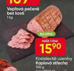 Hruška Kostelecké uzeniny Kapiová střecha nabídka