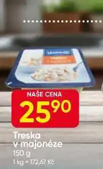 Hruška Varmuža Treska v majonéze nabídka