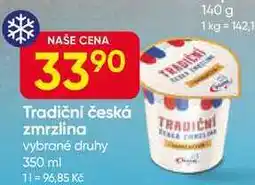 Hruška Prima Tradiční česká zmrzlina vybrané druhy nabídka