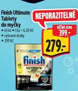 Albert Finish Ultimate Tablety do myčky 45 ks nabídka